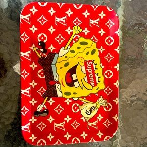 Supreme SpongeBob plate